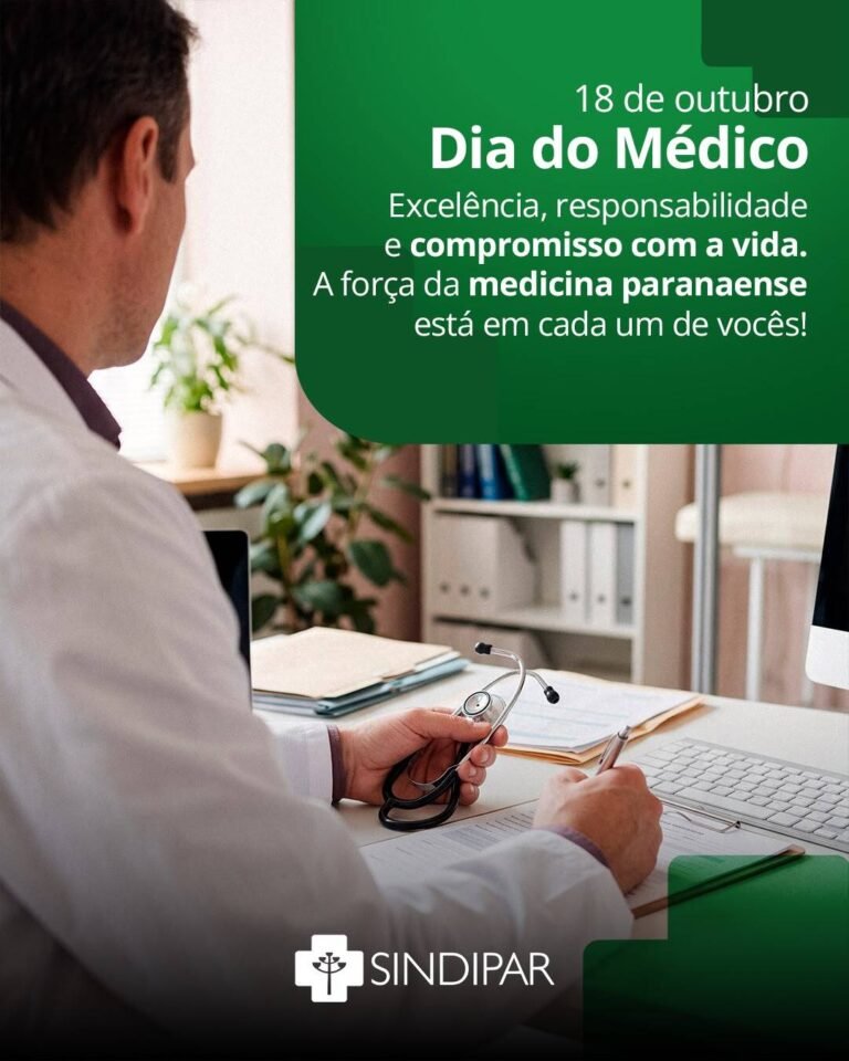 Dia do Médico: excelência, responsabilidade e compromisso com a vida