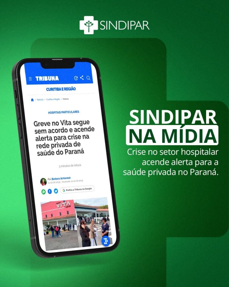 Sindipar na mídia: crise no setor hospitalar acende alerta para a saúde privada no Paraná
